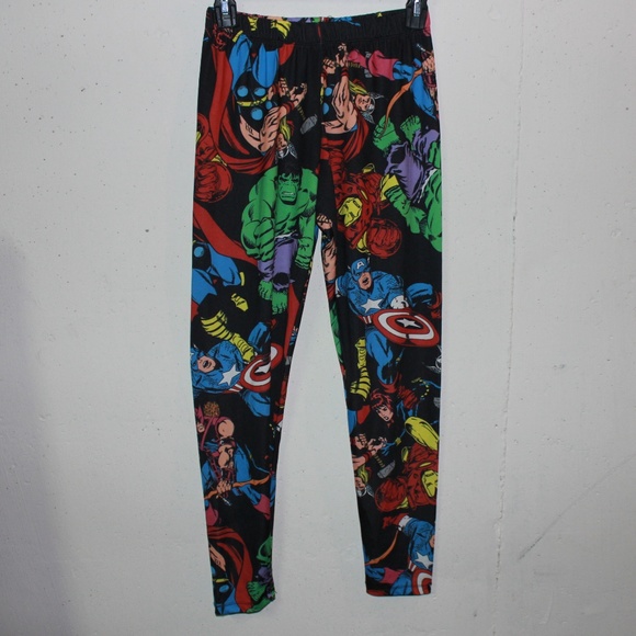 Marvel Superhero Comic Book leggings - Picture 1 of 7